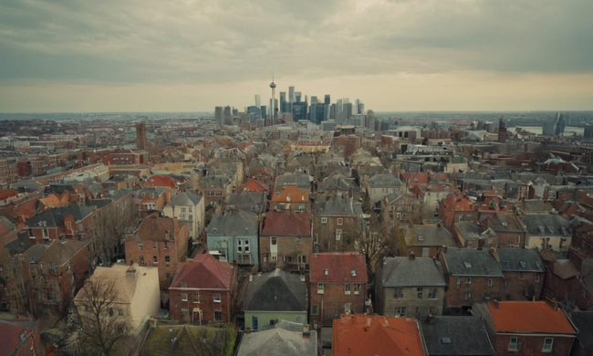 Diversas estadísticas y gráficos superpuestos en paisajes urbanos que representan la equidad y la desigualdad.
