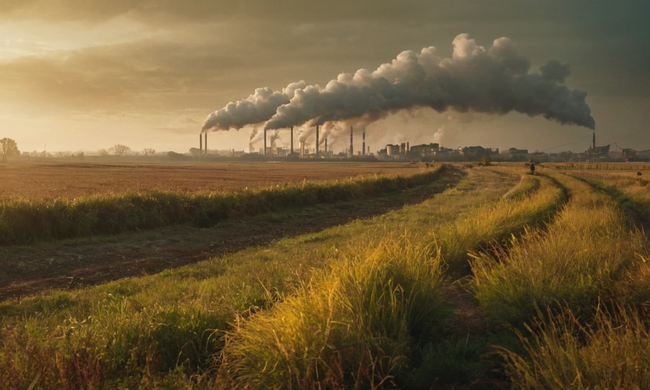 Un cronograma que muestra la evolución de la ética ambiental, desde la contaminación hasta la sostenibilidad.